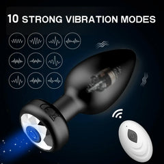 Anal Vibrator Wireless Remote Control Butt Plug Men Prostate Massager Female Vagina Masturbator for Adult Sex Toys Women Men Gay
