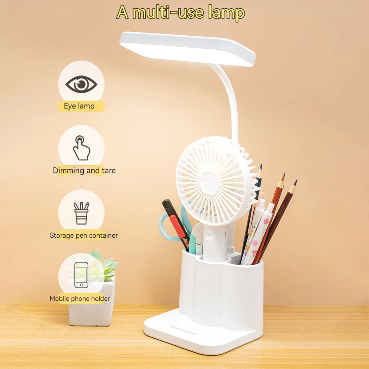 USB Rechargeable Table Lamp