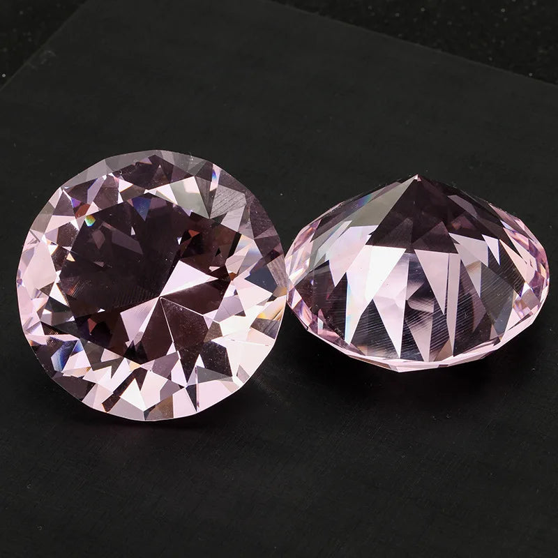 Crystal Diamond Shaped Paperweight