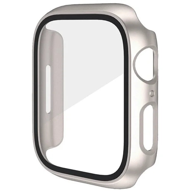 Tempered glass+Case for Apple Watch