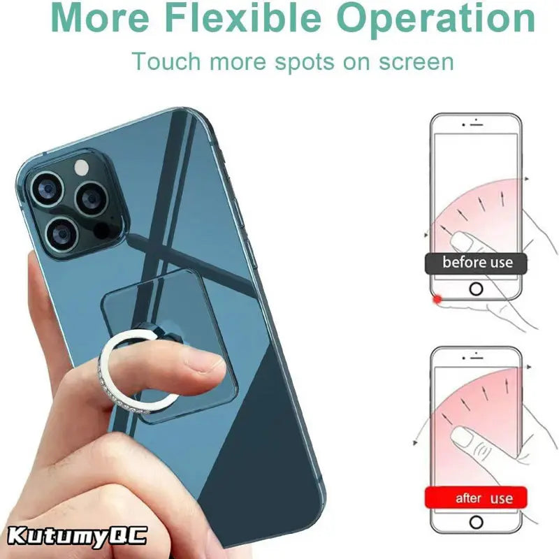 Diamond Cell Phone Ring Holder