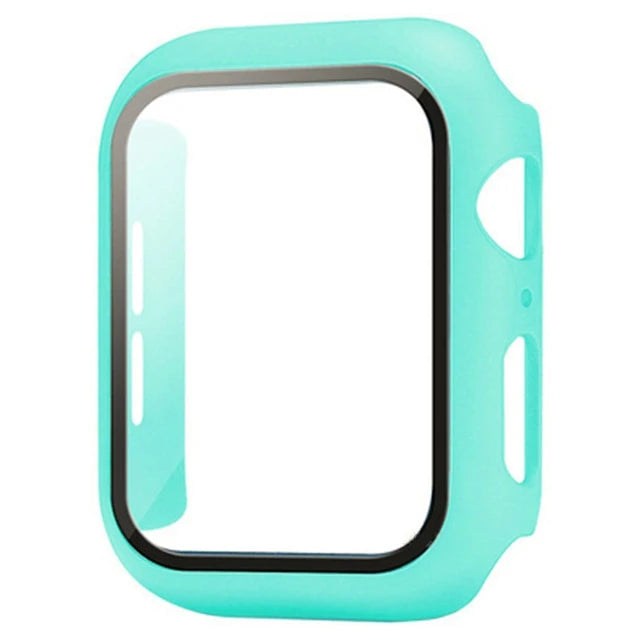 Tempered glass+Case for Apple Watch