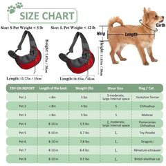 Reflective Breathable Mesh Pet Bag