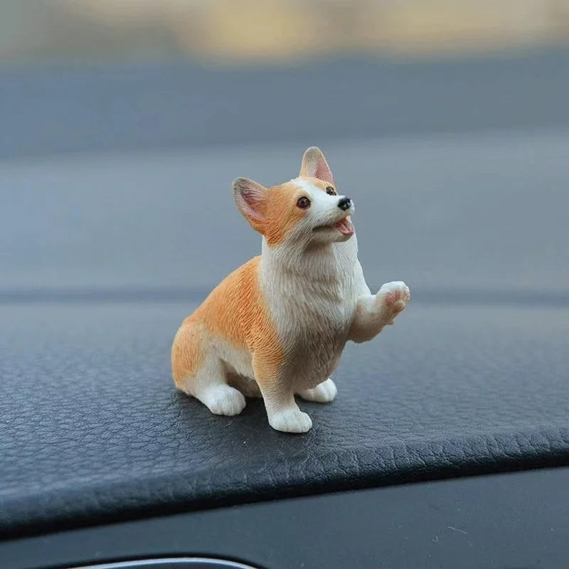 Mini Corgi  Decoration Resin Crafts