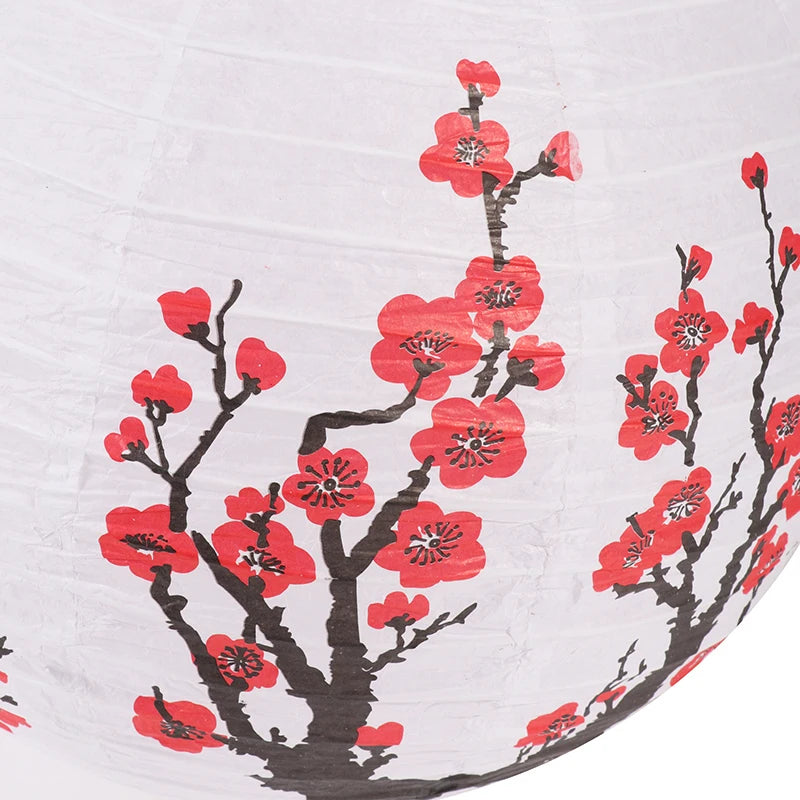 Plum Blossom Paper Lanterns