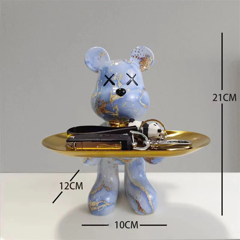 21cm Graffiti Bear Ornament