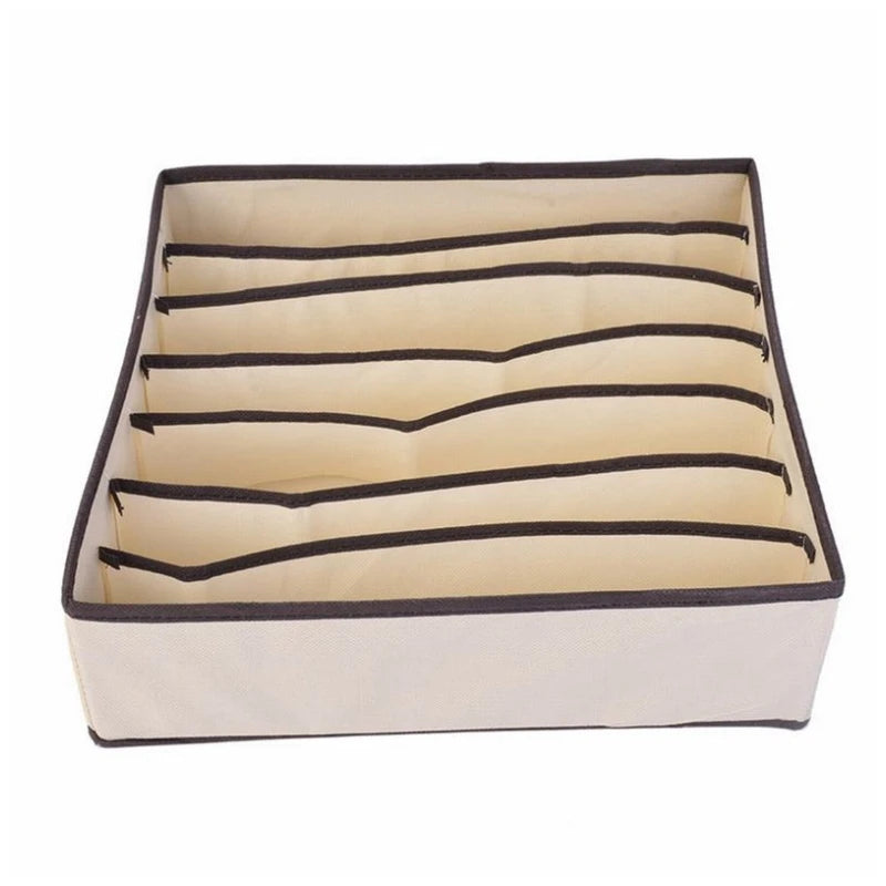 Foldable underwear organizer