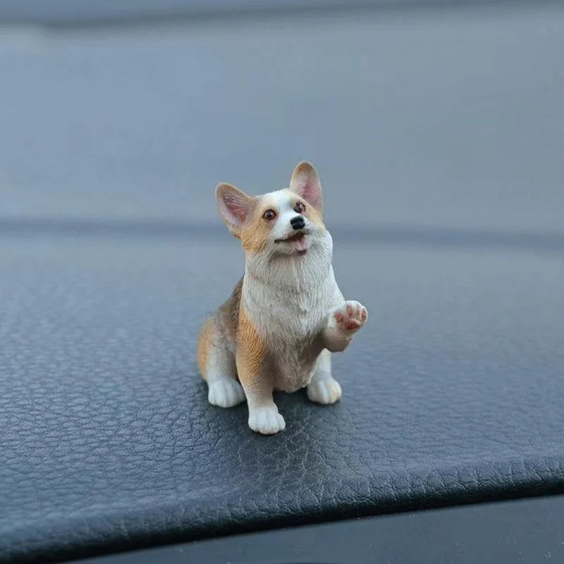 Mini Corgi  Decoration Resin Crafts