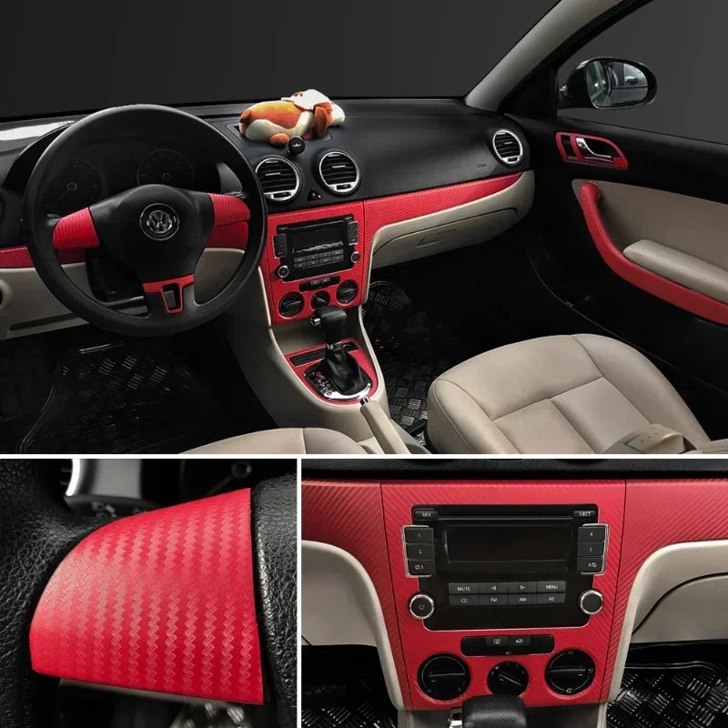 Car 3D Carbon Fiber Roll