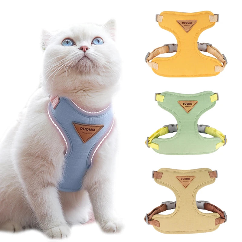 Cat Harness Leash Set