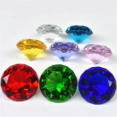 Crystal Diamond Shaped Paperweight