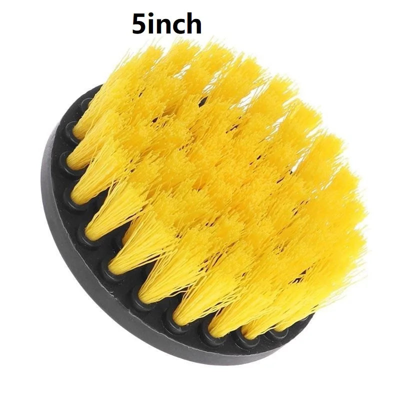 Drill Brush Attachment Set