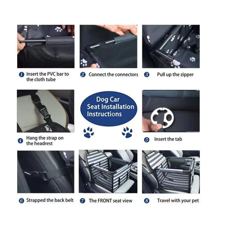 Waterproof Pet Dog Car Carriers
