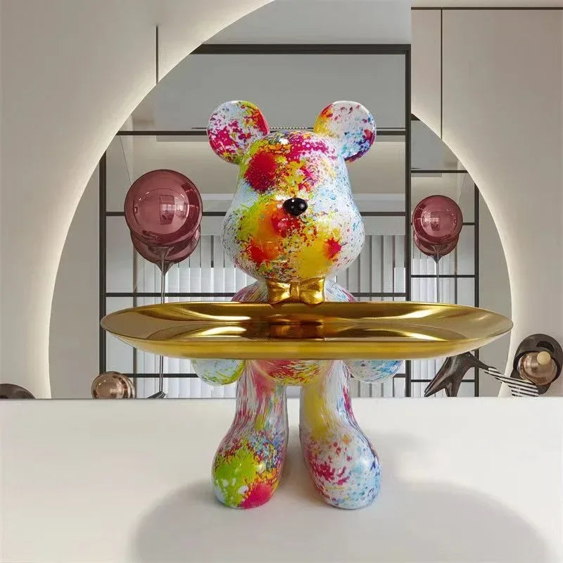 21cm Graffiti Bear Ornament