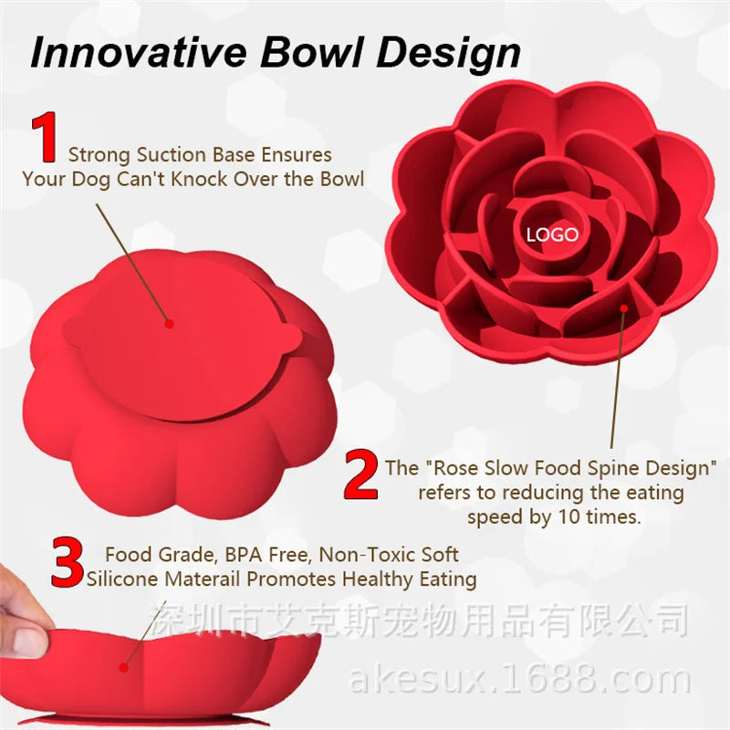 Pet  Silicone  Food Bowl