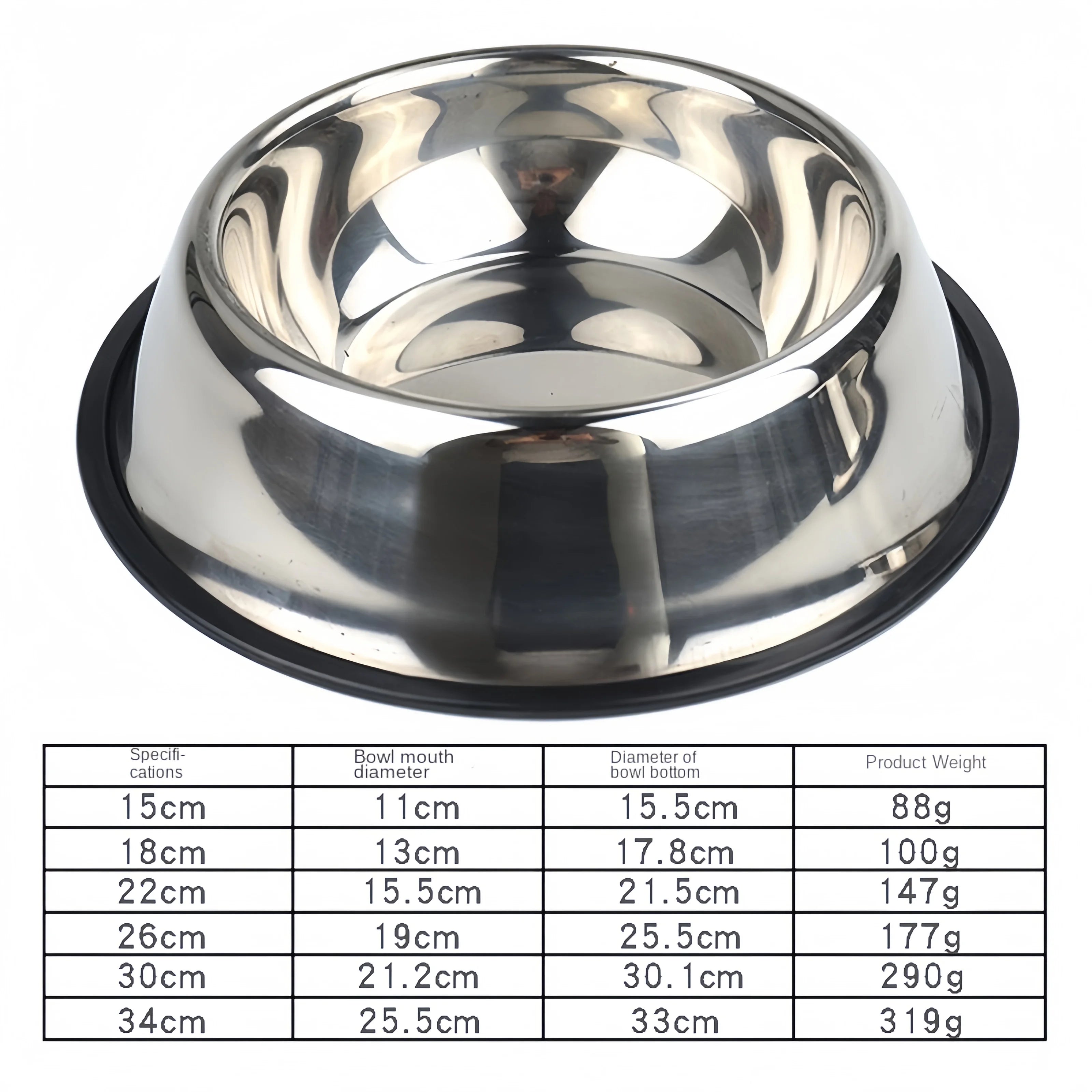 Pet  Stainless Steel Bowl