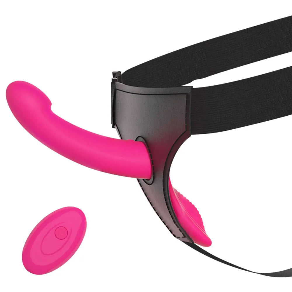 Strap-On Vibrating Dildo