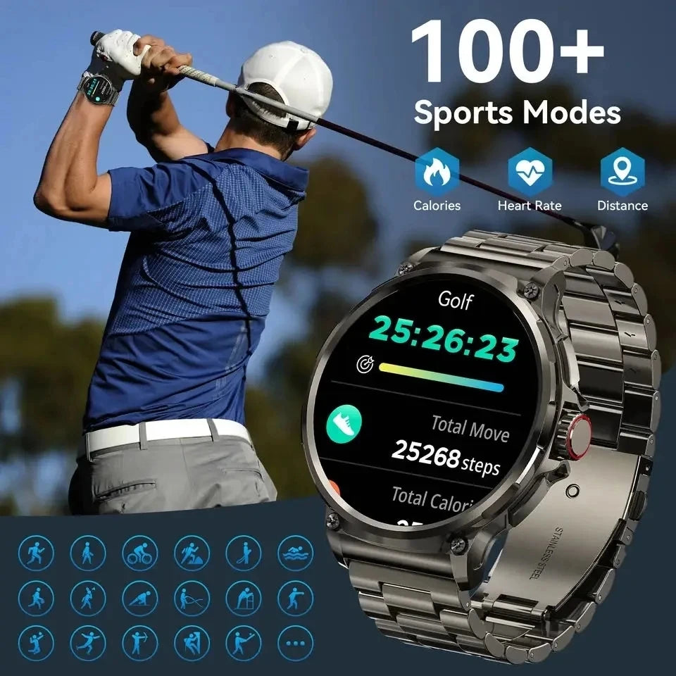 Men GPS Track Smart Watch