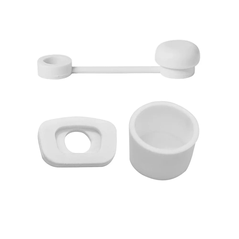 1Set Silicone Cup Straw Cover