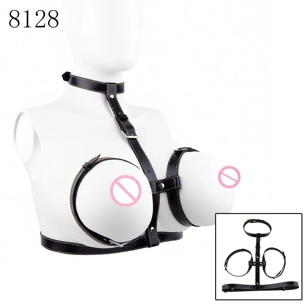 Sexy Corset With Nipple Clamp