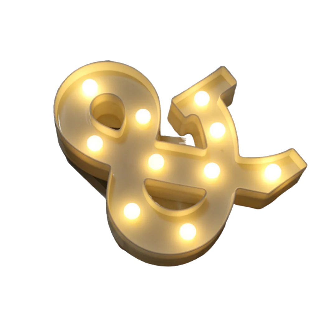 Luminous Number Lamp