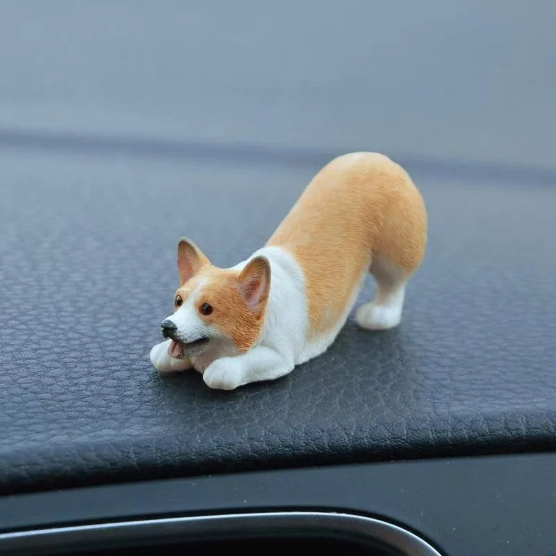 Mini Corgi  Decoration Resin Crafts
