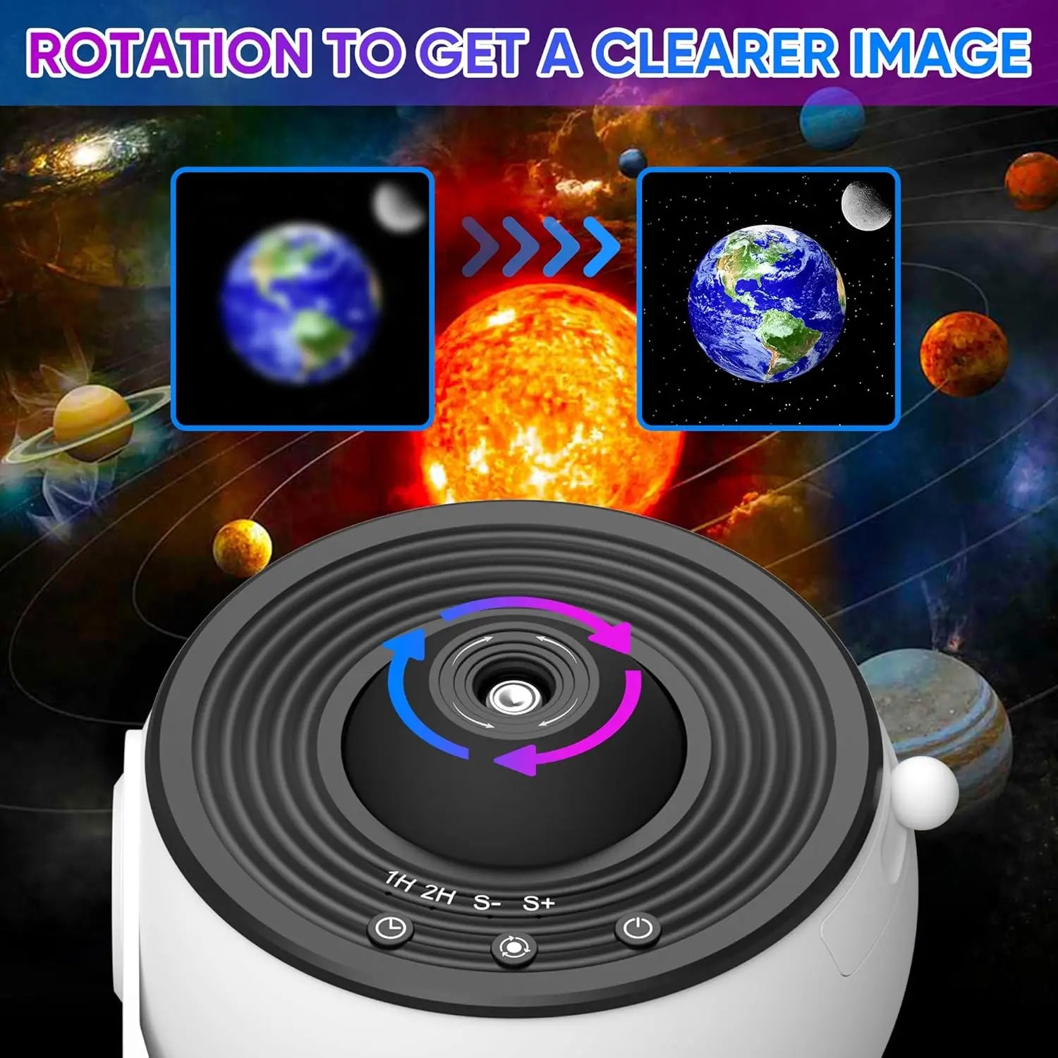 Star Projector Night Light