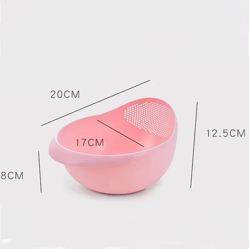 Rice Sieve Plastic Colander