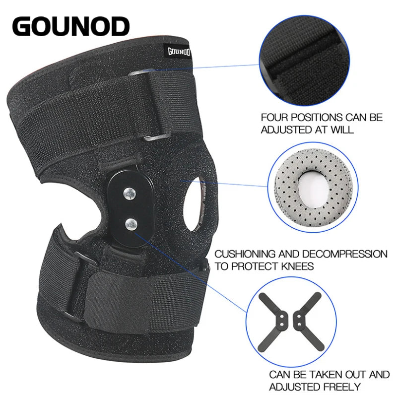 Adjustable Hinged Knee Brace