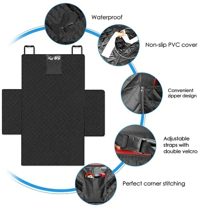Waterproof Dog Car Trunk Case