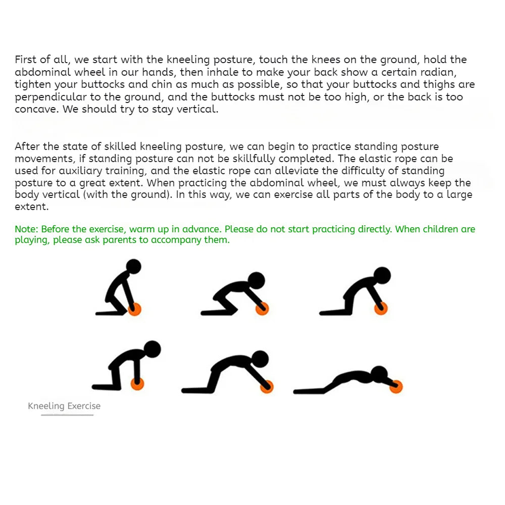 Workout Ab Roller Wheel