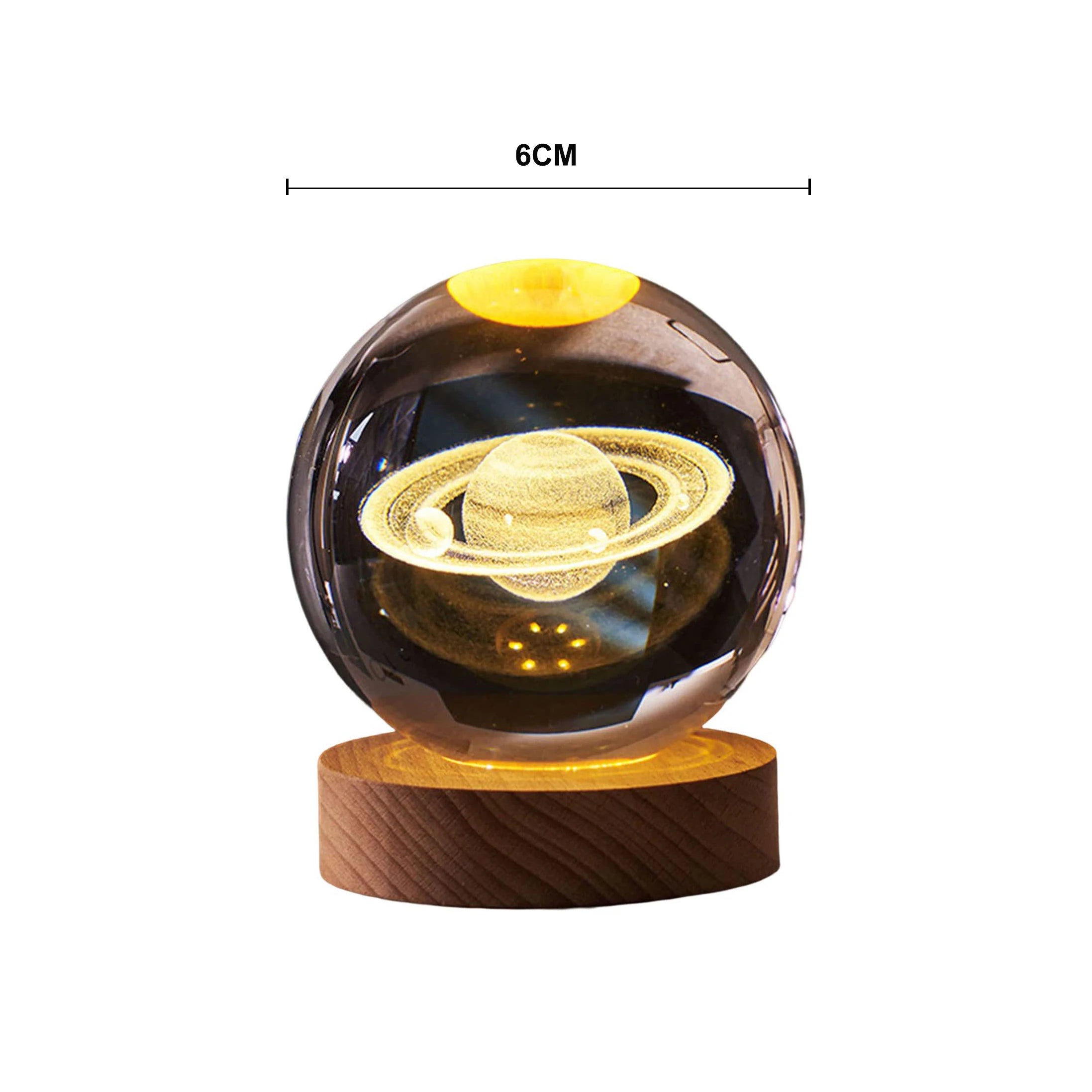 3D Crystal Ball Lamp