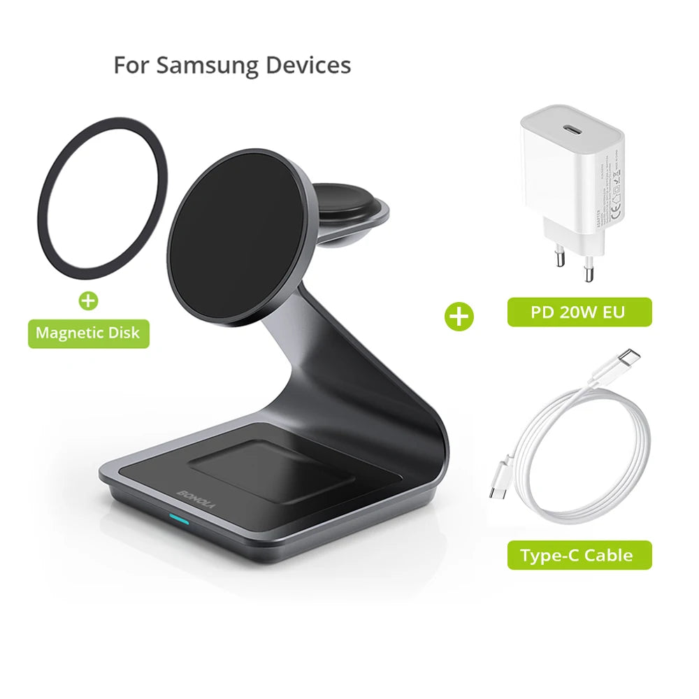 Wireless Charger Station for Samsung