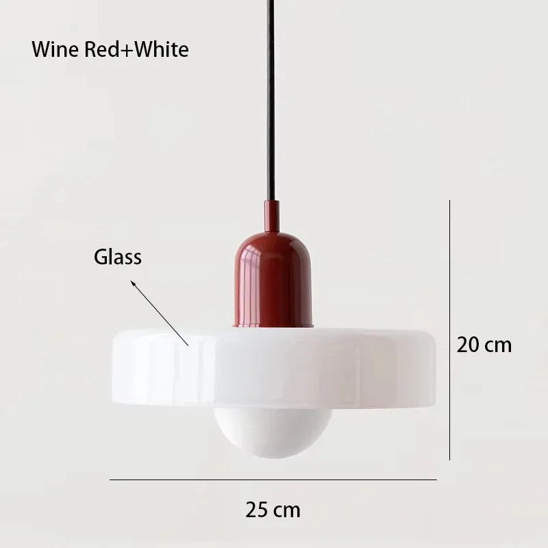 Retro Glass Pendant Lamps