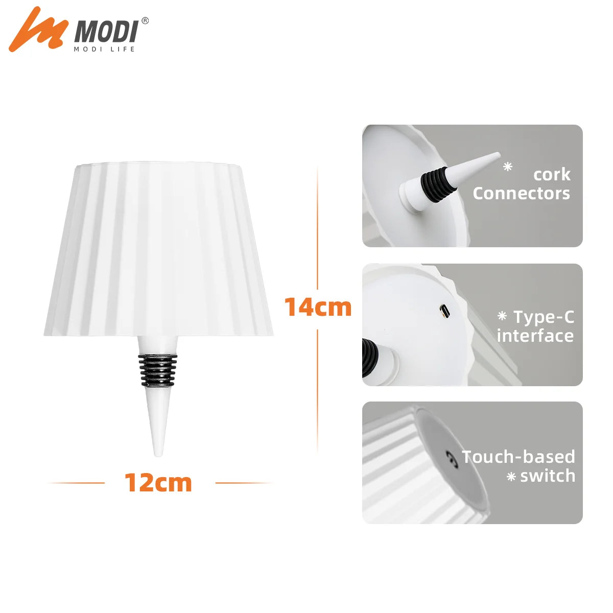 Wireless Touch   Bottle  Lamp