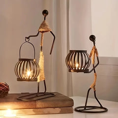 Nordic Metal Candlestick