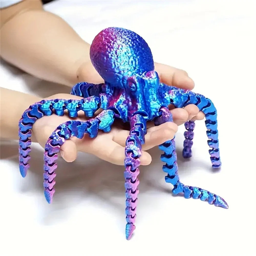 3D Printed Octopus Figurine