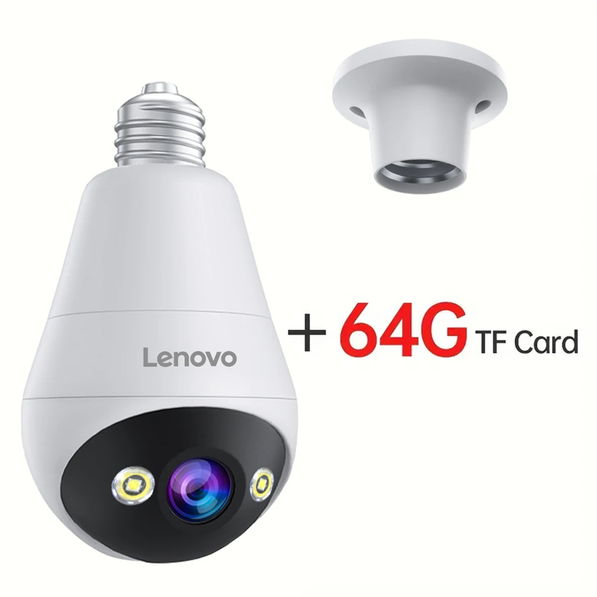3MP WIFI   Bulb Security Camera