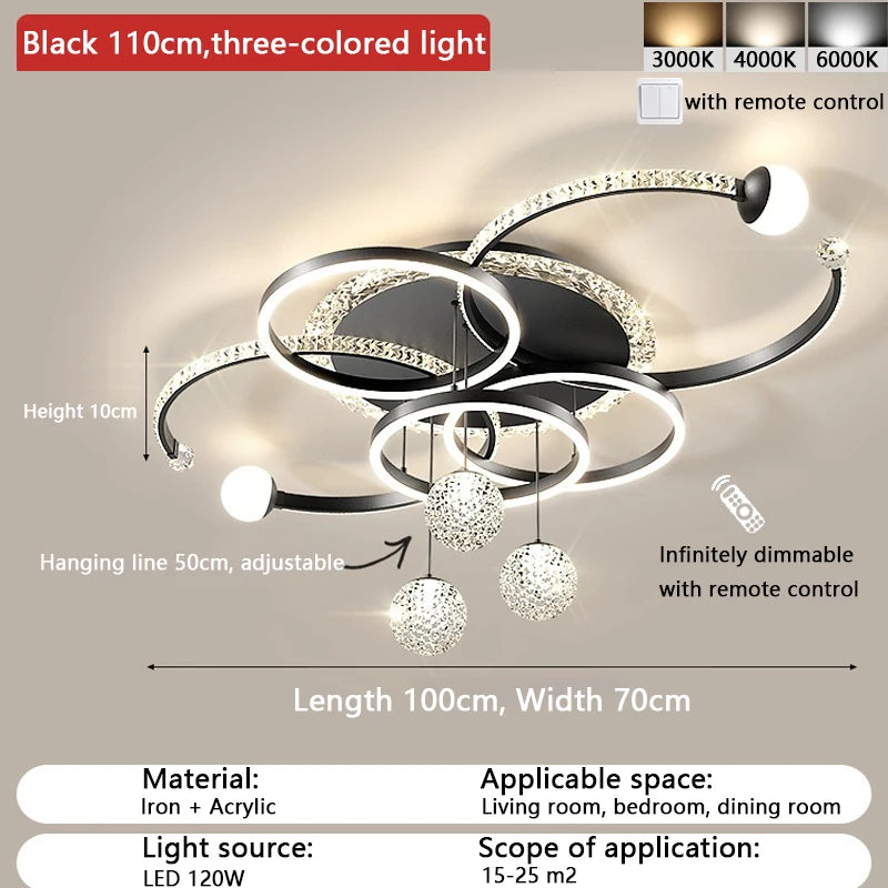 Modern Minimalist LED Ceiling Light