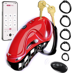 App Remote Control Vibrating Chastity Cage