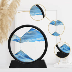 3D Hourglass  Moving Sand Art