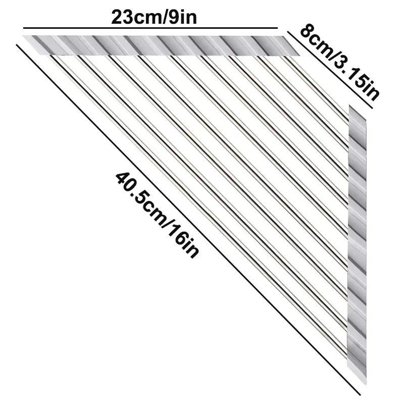 Triangle Dish Drying Rack