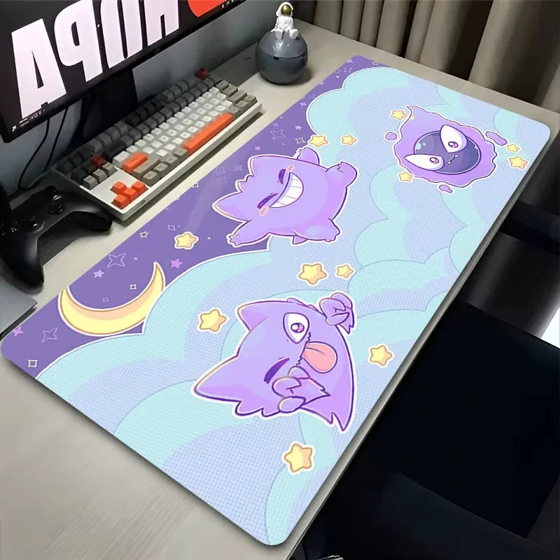 Purple Japan Anime Mouse Pad