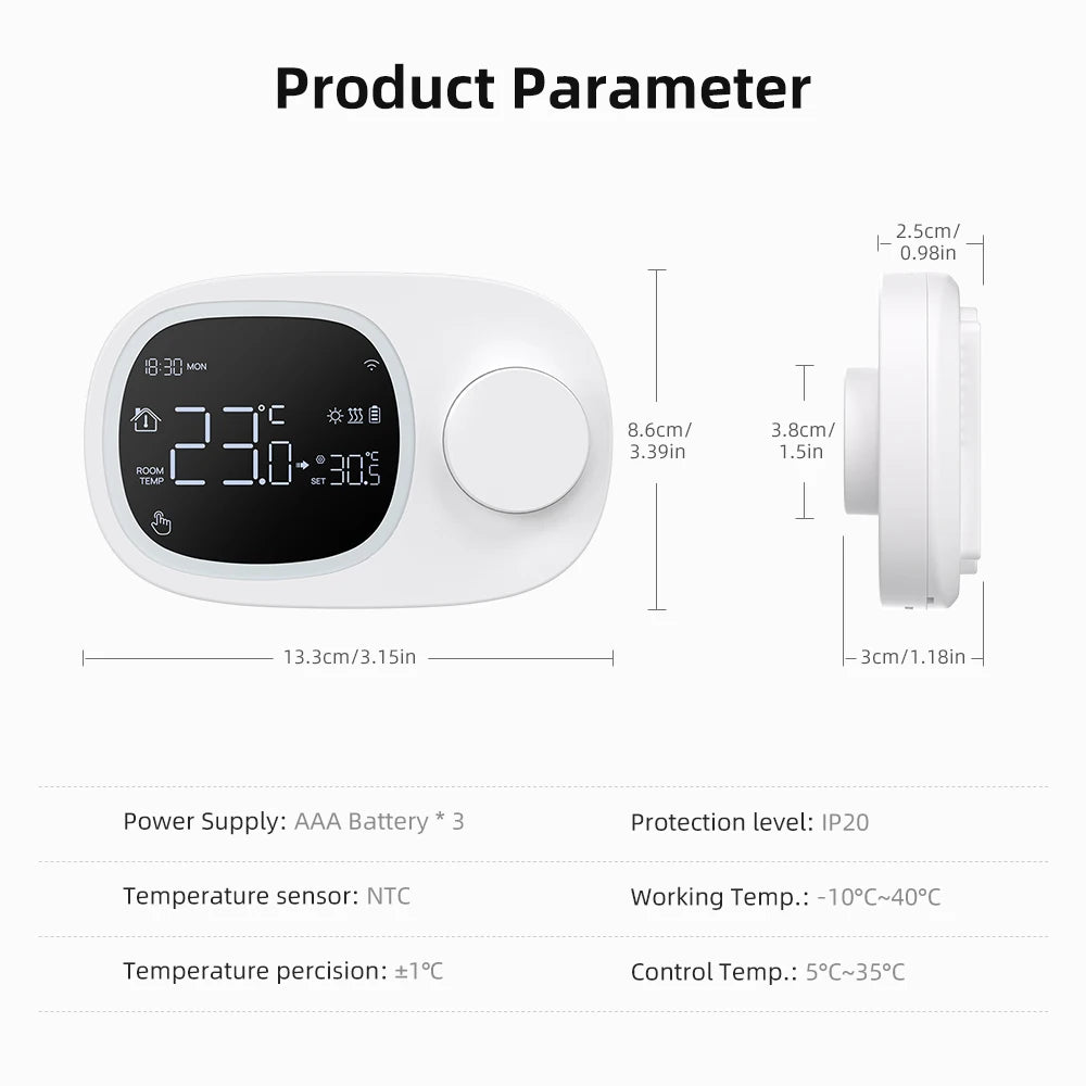 Low Power Battery Smart Thermostat