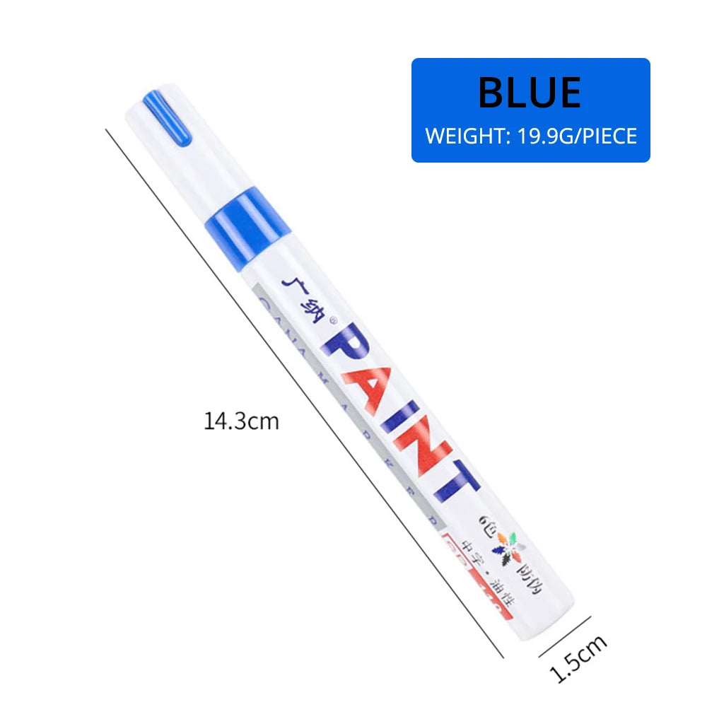 Cars Wheel Tire Oily Mark Pen
