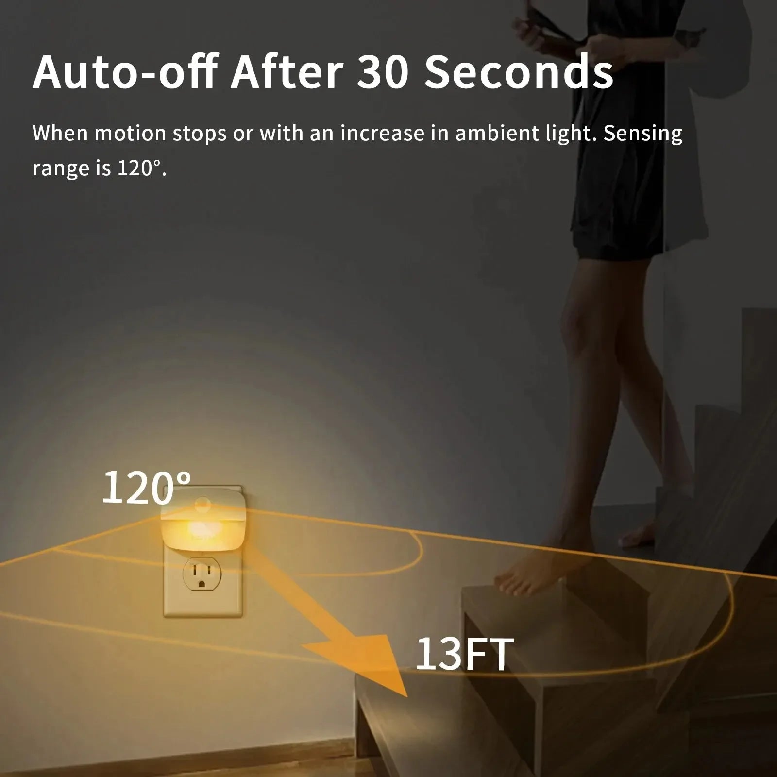 LED Night Light With Motion Sensor