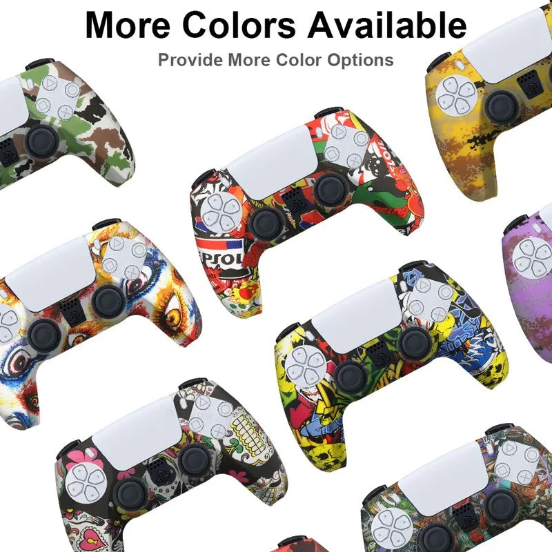 Silicone Protective Cover sleeve For PS5 Controller