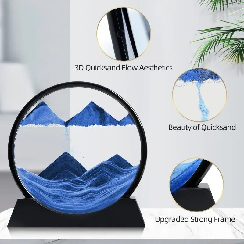3D Hourglass Figurine