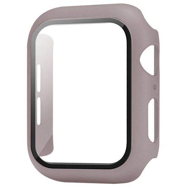 Tempered glass+Case for Apple Watch