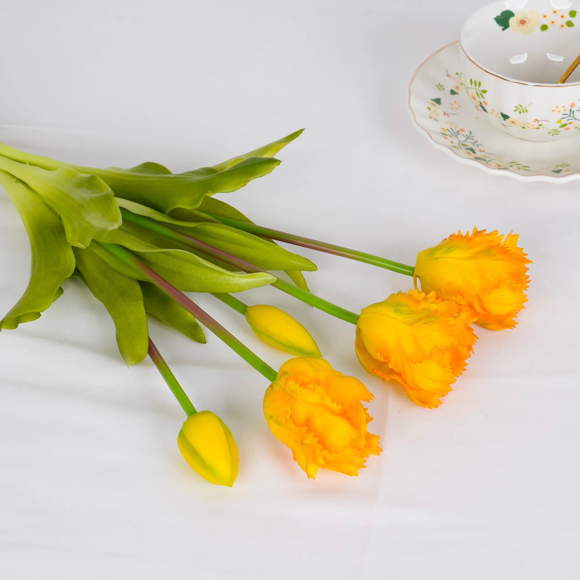 Silicone Artificial  Tulip